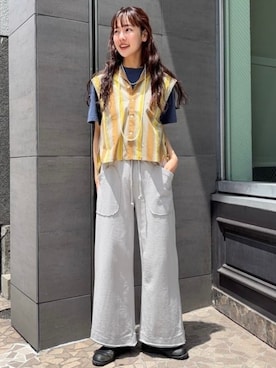 BEAMS BOYさん（レディース・169cm）の夏コーディネート