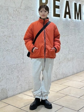 「BEAMS BOY（ビームスボーイ）のアイテム」を使った、BEAMS BOYさん（レディース・153cm）の秋コーディネート