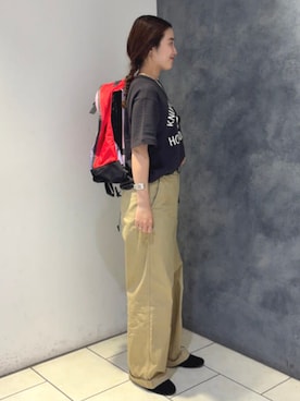 「GREGORY（グレゴリー）のアイテム」を使った、BEAMS BOYさん（レディース・157cm）の夏コーディネート