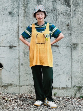 BEAMS BOYさん（レディース・153cm）の夏コーディネート