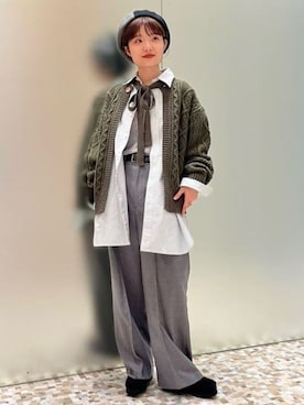 BEAMS BOYさん（レディース・155cm）の秋コーディネート