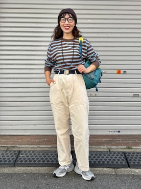 「BEAMS BOY（ビームスボーイ）のアイテム」を使った、BEAMS BOYさん（レディース・165cm）の秋コーディネート