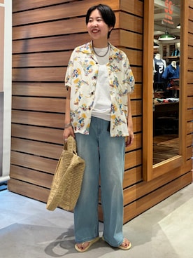 BEAMS BOYさん（レディース・163cm）の夏コーディネート