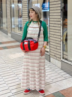 「BEAMS BOY（ビームスボーイ）のアイテム」を使った、BEAMS BOYさん（レディース・151cm）の夏コーディネート