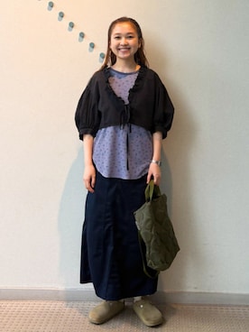 BEAMS BOYさん(レディース・149cm)の夏コーディネート