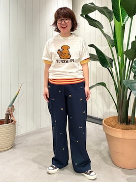 BEAMS BOYさん(レディース・153cm)の春コーディネート