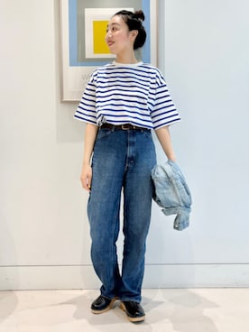 「BEAMS BOY（ビームスボーイ）のアイテム」を使った、BEAMS BOYさん（レディース・165cm）の夏コーディネート