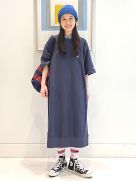 BEAMS BOYさん(レディース・159cm)の夏コーディネート