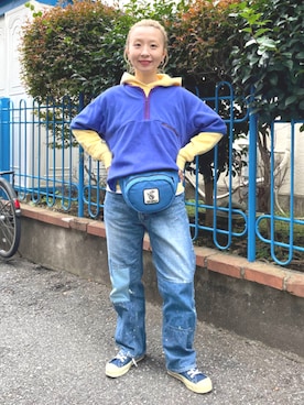 BEAMS BOYさん（レディース・151cm）の冬コーディネート