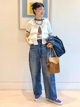 「BEAMS BOY（ビームスボーイ）のアイテム」を使った、BEAMS BOYさん（レディース・165cm）の冬コーディネート