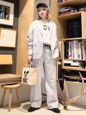 BEAMS BOYさん（レディース・161cm）の春コーディネート