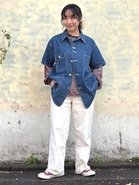 BEAMS BOYさん（レディース・150cm）の春コーディネート