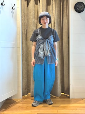 「BEAMS BOY（ビームスボーイ）のアイテム」を使った、BEAMS BOYさん（レディース・153cm）の夏コーディネート