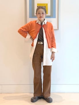 「BEAMS BOY（ビームスボーイ）のアイテム」を使った、BEAMS BOYさん（レディース・155cm）の秋コーディネート