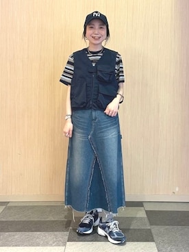 BEAMS BOYさん（レディース・159cm）の春コーディネート