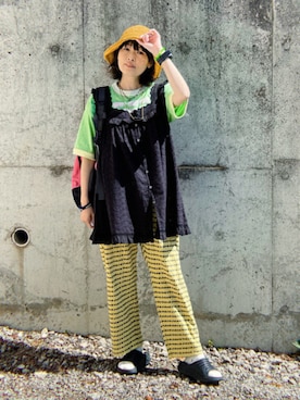 BEAMS BOYさん(レディース・153cm)の夏コーディネート