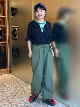 「BEAMS BOY（ビームスボーイ）のアイテム」を使った、BEAMS BOYさん（レディース・155cm）の夏コーディネート