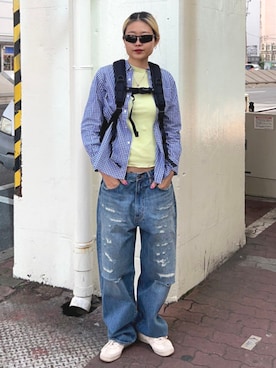 BEAMS BOYさん（レディース・168cm）の春コーディネート