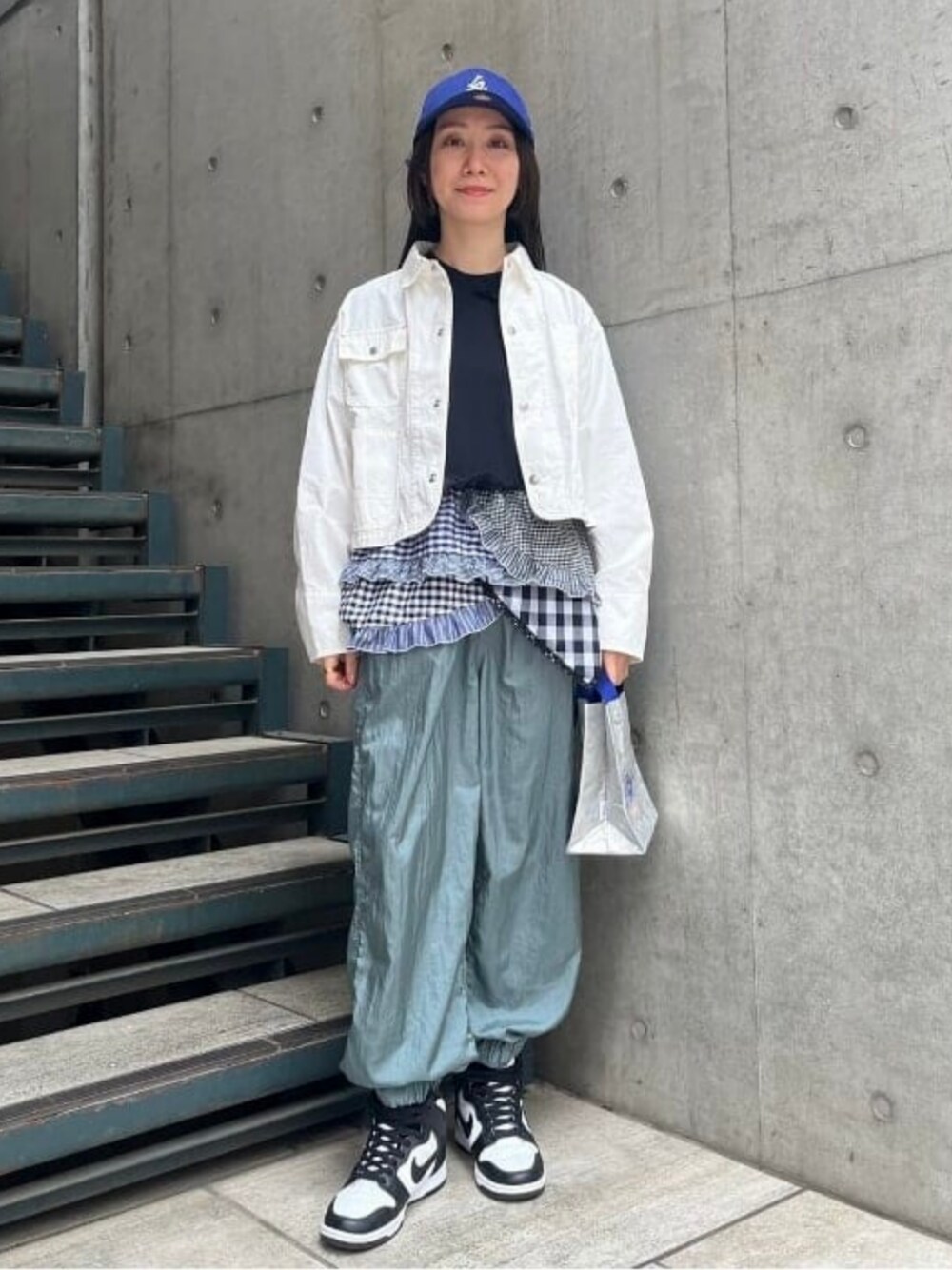 BEAMS BOY / コットン ショート カバーオールを使った人気ファッション 