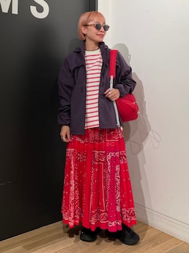 BEAMS BOYさん(レディース・154cm)の春コーディネート