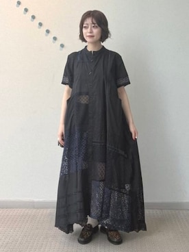BEAMS BOYさん（レディース・153cm）の春コーディネート
