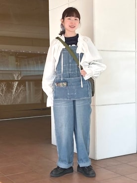 BEAMS BOYさん（レディース・153cm）の春コーディネート