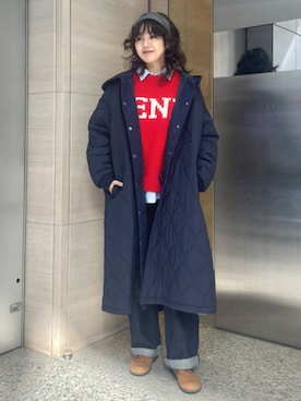 「BEAMS BOY（ビームスボーイ）のアイテム（シャツ/ブラウス）」を使った、BEAMS BOYさん（レディース・156cm）の秋コーディネート