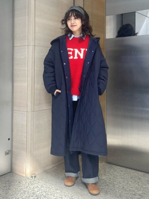 ナイロン キルティング フード コート（その他アウター）｜BEAMS BOY