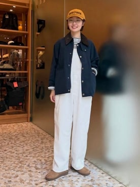 BEAMS BOYさん（レディース・158cm）の秋コーディネート