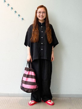 BEAMS BOYさん（レディース・149cm）の春コーディネート
