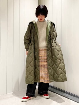 「BEAMS BOY（ビームスボーイ）のアイテム（その他アウター）」を使った、BEAMS BOYさん（レディース・158cm）の秋コーディネート