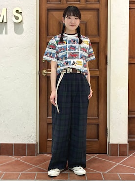 BEAMS BOYさん(レディース・160cm)の夏コーディネート