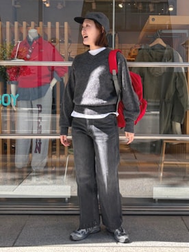 「BEAMS BOY（ビームスボーイ）のアイテム」を使った、BEAMS BOYさん（レディース・168cm）の秋コーディネート