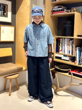 BEAMS BOYさん（レディース・154cm）の夏コーディネート