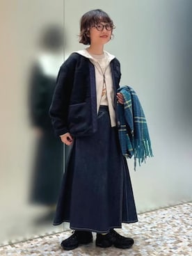 「BEAMS BOY（ビームスボーイ）のアイテム」を使った、BEAMS BOYさん（レディース・155cm）の秋コーディネート