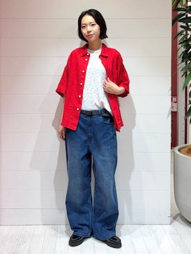 BEAMS BOYさん（レディース・163cm）の夏コーディネート