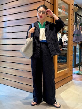「BEAMS BOY（ビームスボーイ）のアイテム」を使った、BEAMS BOYさん（レディース・159cm）の夏コーディネート