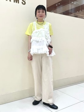 BEAMS BOYさん（レディース・159cm）の春コーディネート