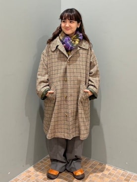 「BEAMS BOY（ビームスボーイ）のアイテム（その他アウター）」を使った、BEAMS BOYさん（レディース・148cm）の冬コーディネート