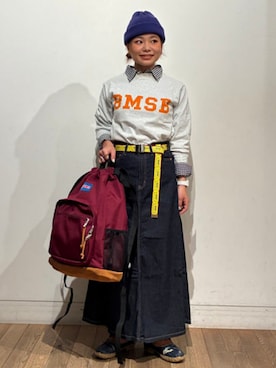 「BEAMS BOY（ビームスボーイ）のアイテム」を使った、BEAMS BOYさん（レディース・152cm）の秋コーディネート