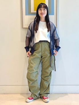 BEAMS BOYさん（レディース・158cm）の春コーディネート