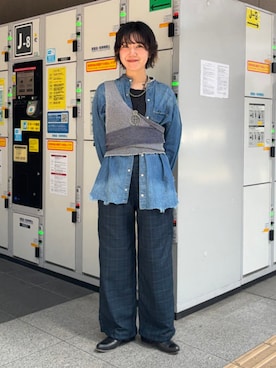BEAMS BOYさん（レディース・159cm）の春コーディネート