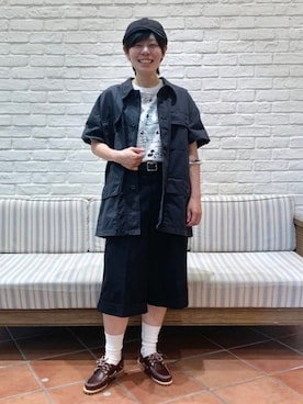 BEAMS BOYさん(レディース・153cm)の夏コーディネート
