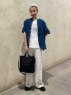 BEAMS BOYさん（レディース・159cm）の夏コーディネート