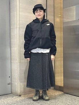 「アイテム（レッグウェア）」を使った、BEAMS BOYさん（レディース・156cm）の秋コーディネート