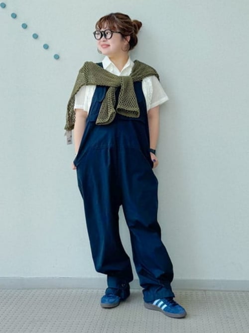 BEAMS BOY シャンブレーユーロオーバーオール BEAMS BOY サロペット オーバーオール シャンブレー ユーロ