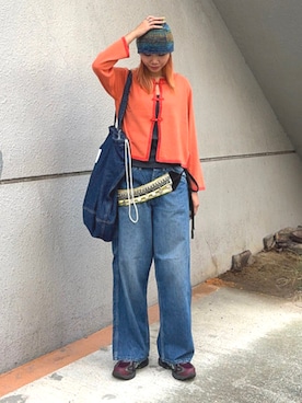 BEAMS BOYさん（レディース・164cm）の秋コーディネート