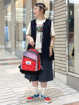 BEAMS BOYさん(レディース・151cm)の夏コーディネート