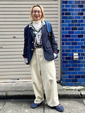 「BEAMS BOY（ビームスボーイ）のアイテム」を使った、BEAMS BOYさん（レディース・151cm）の秋コーディネート