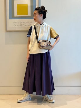 BEAMS BOYさん(レディース・153cm)の冬コーディネート